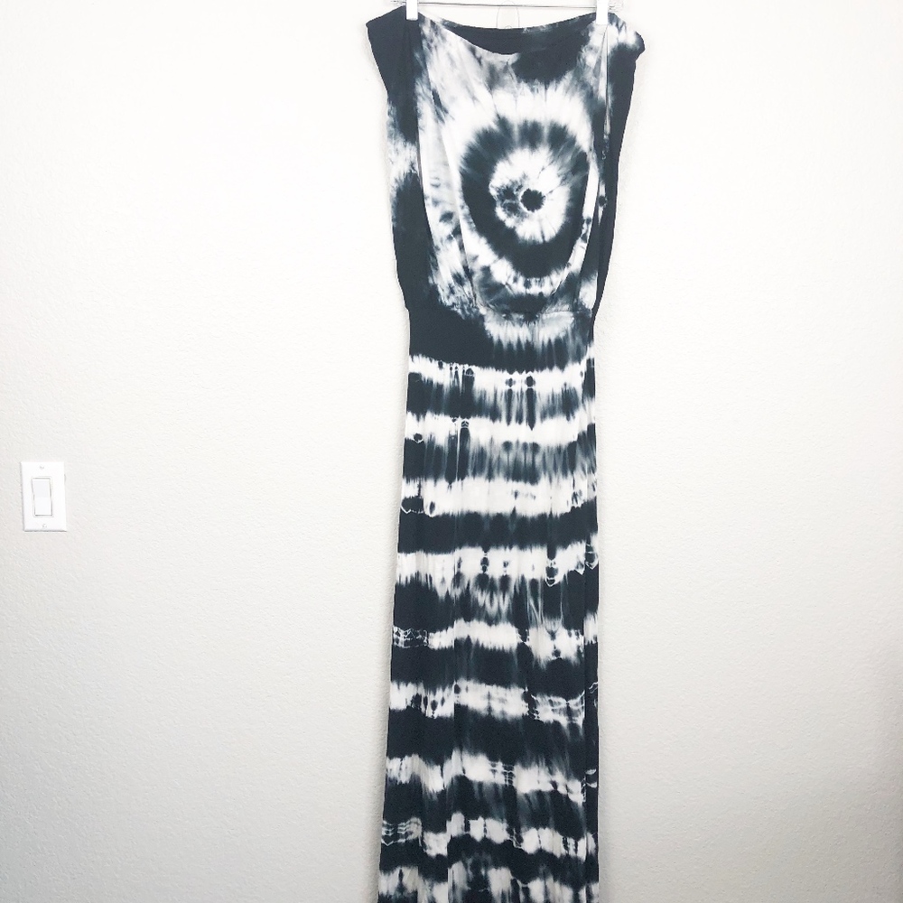 YFB Young Fabulous & Broke Maxi Dress Tie Dye sz S - Picture 5 of 8